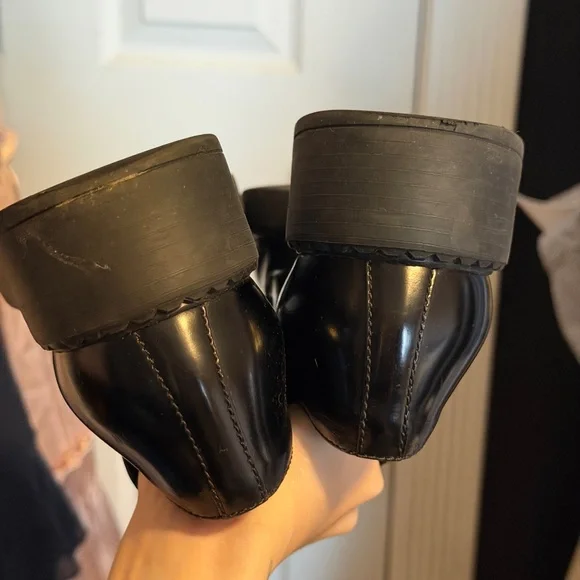 Prada Black Patent Leather women’s Loafers - Picture 8 of 14